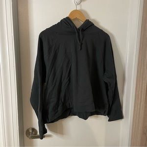 Eileen Fisher Graphite Fleece Hoodie